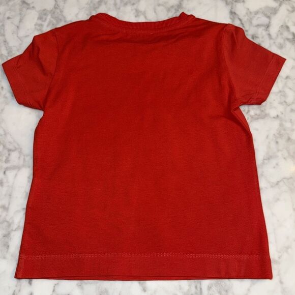 Moschino Kids Multicolor Logo Red Tee 4Y - Picture 5 of 5